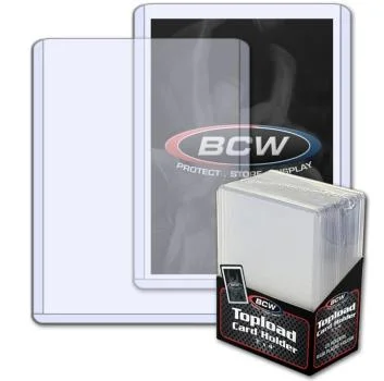BCW Topload Card Holder 3x4 (25 Toploader)