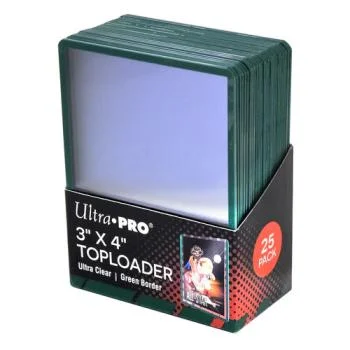Ultra pro Toploader Grün (25 Toploader)
