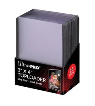 Ultra Pro Toploader Schwarz (25 Toploader)