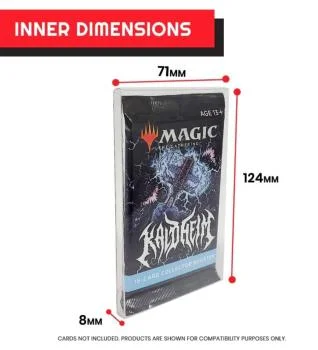 Pet Gehäuse 10er - Pack für Booster Packs (faltbar)