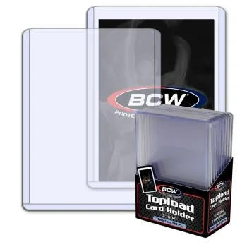 BCW Topload Card Holder (138 Pt.) (10 Toploader)