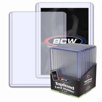 BCW Topload Card Holder (240Pt.) (10 Toploader)