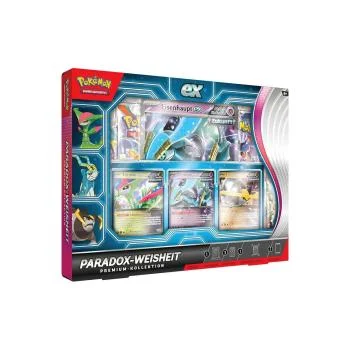 Pokémon Paradox Weisheit ex Premium Kollektion DE.