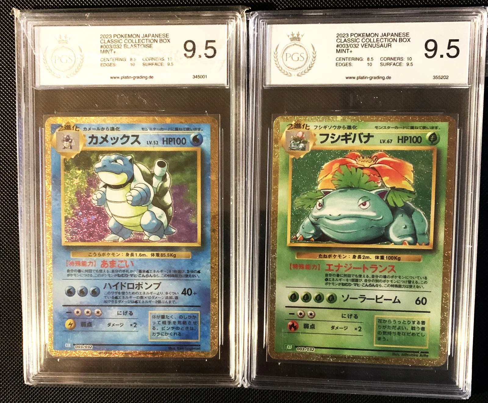 2x PGS 9.5 Turtok/Bisaflor JP. Classic Collection Box 2023