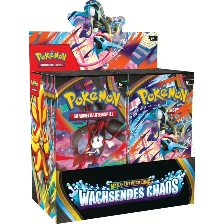 Pokemon 36er Display Wachsendes Chaos DE.