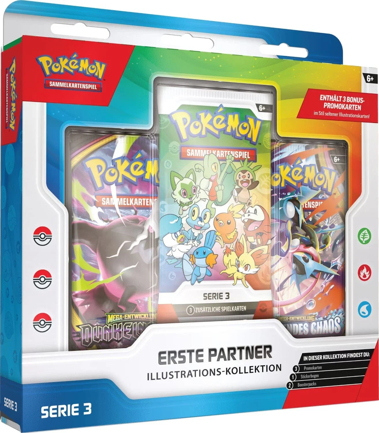 Pokemon First Partner Collektion DE. Series 3