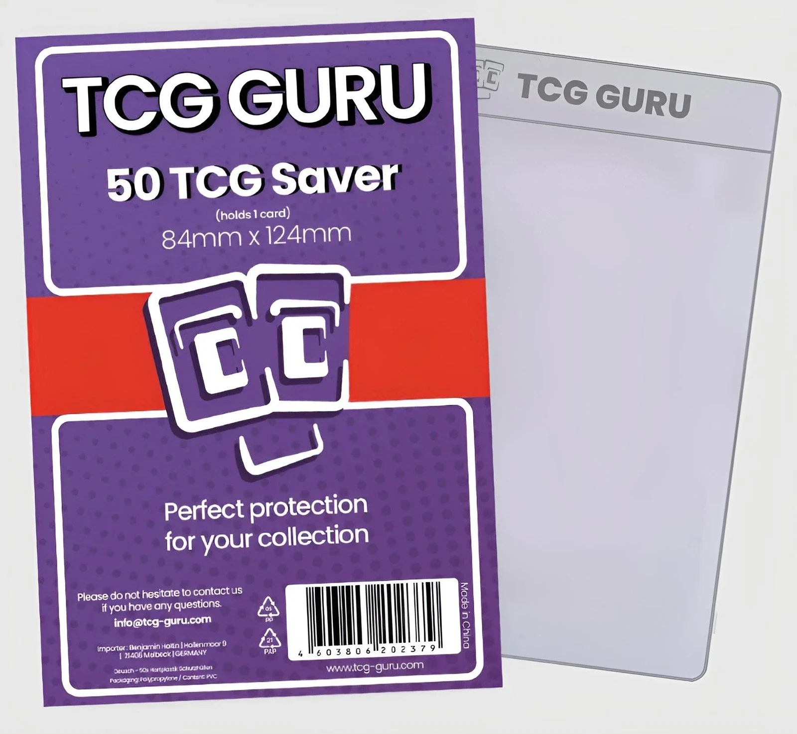 TCG Guru Card Saver 50stk.