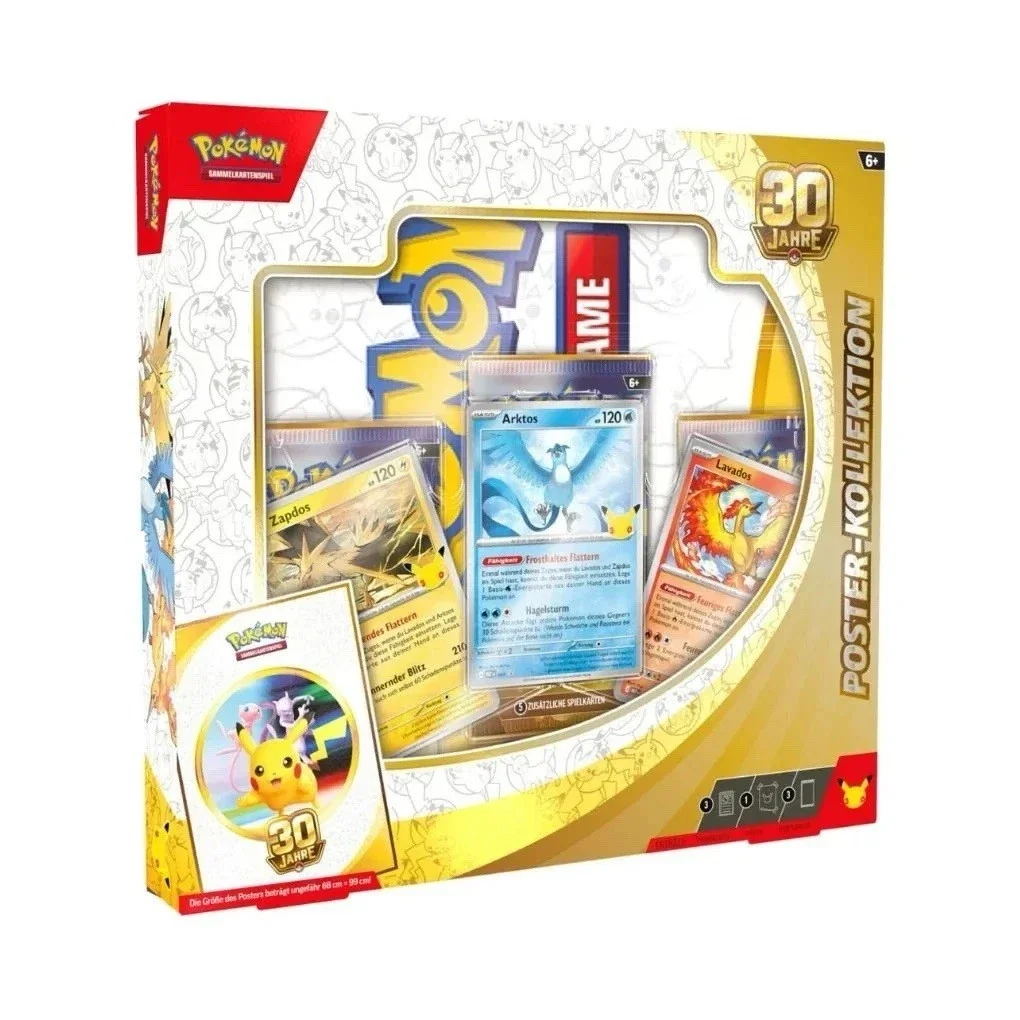 30th. Pokemon Poster Kollektion DE.